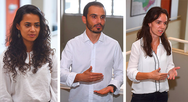 Pesquisa identificou que de 2009 a 2017, 571 municípios do semiárido brasileiro já haviam sido contemplados com o Programa mailto: foto dos três entrevistados da matéria: duas mulheres e um homem