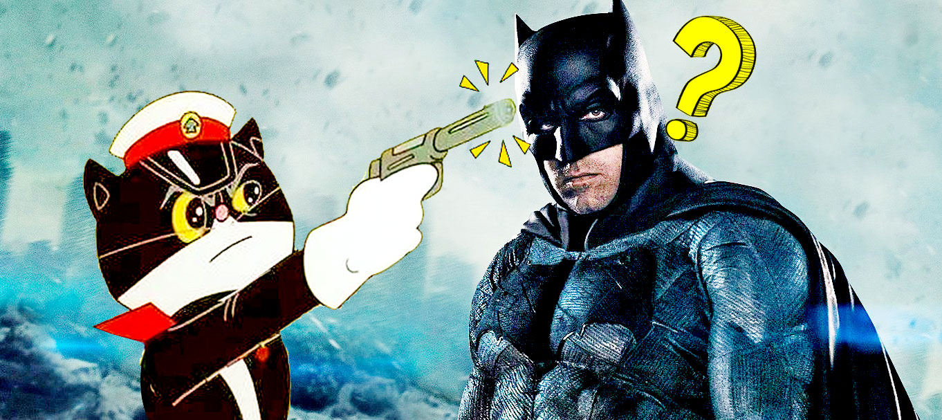 Charge: Chefe de Polícia Gato Preto, encara sem medo ninguém menos do que o Batman. Charge: Chefe de Polícia Gato Preto, encara sem medo ninguém menos do que o Batman.