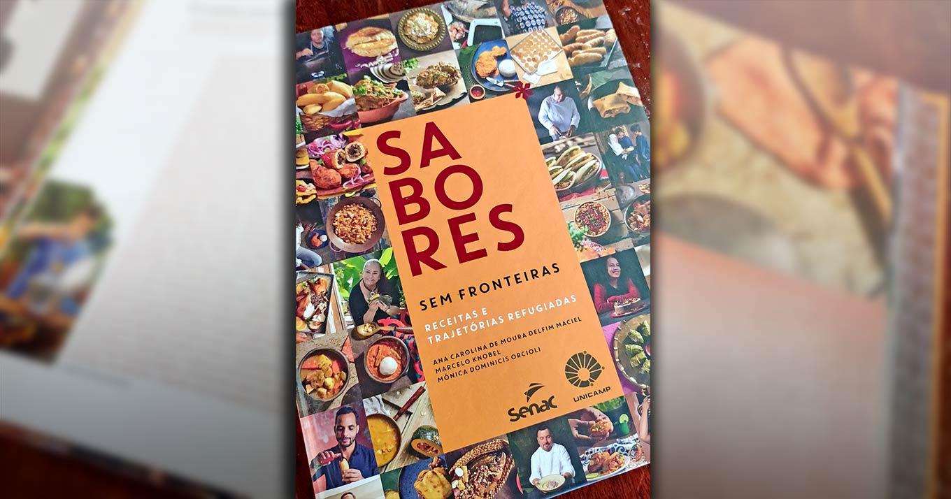 livro Sabores sem fronteiras: receitas e trajetórias refugiadas