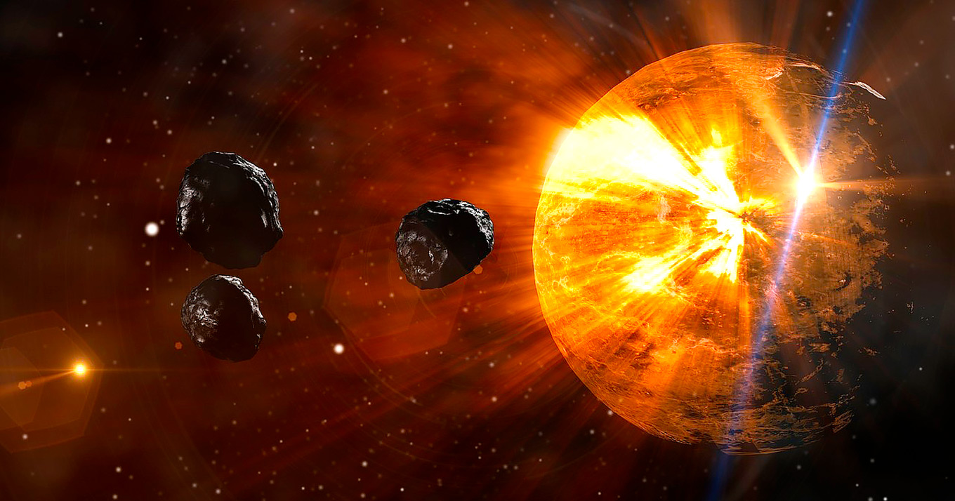 Pesquisadores da FCA elaboraram experimento para simular impactos de cometas e asteroides nos planetas