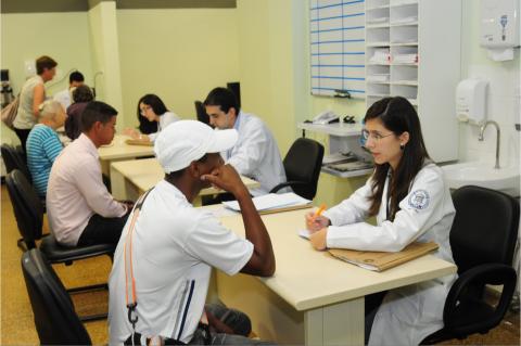 Um dos consultórios climatizados na Divisão de Ambulatórios do Hospital de Clínicas da Unicamp