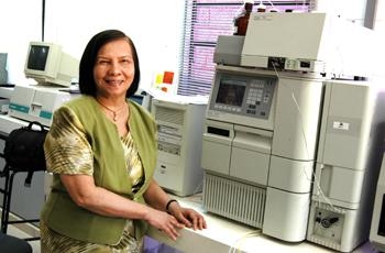 A professora Délia Amaya
