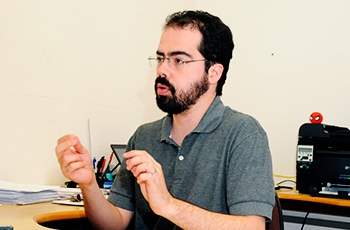 O professor Diego Aranha