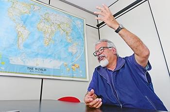 Professor Max Costa, assessor da Vreri Professor Max Costa, assessor da Vreri