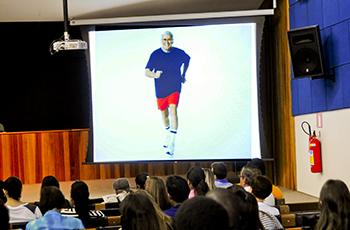 Palestra da manhã abordou esporte e nutrição