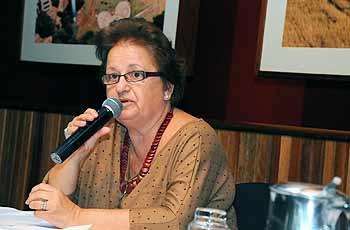 A professora Estela Garcia, coordenadora do Nepo