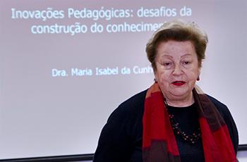 Maria Isabel da Cunha, especialista em pedagogia universitária da Unisinos 