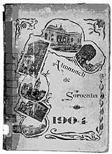 Capa do Almanach de Sorocaba para 1904 (Typographia 15 de Novembro Editora, 1903)