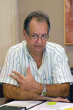Roberto Rodrigues Paes, prefeito do campus: mais segurança (Foto: Antoninho Perri)