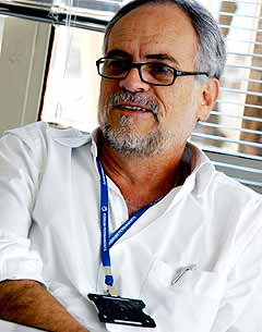 O professor Sigisfredo Luis Brenelli, coordenador de programação da UPA: “Muitos nem sabem que a Universidade é pública e gratuita”