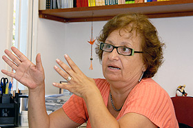 A professora Estela Maria Garcia Pinto da Cunha: “Tem diferencial social sim, mas a ele devemos adicionar diferenciais raciais” (Foto: Antoninho Perri) 