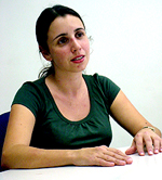 A engenheira de alimentos Daniela de Queiroz Pane: enriquecimento de alimentos está em pauta (Foto: Érica Tavares)