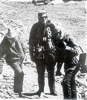 No monte Chacaltaya na Bolívia, no início dos anos 70 (Foto: Divulgação)
