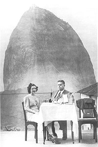 “Lua-de-mel” de Maria Antonieta e Oswald de Andrade, no Rio de Janeiro, em junho de 1943