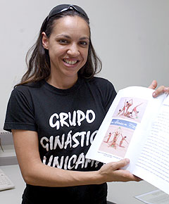 Giovanna Sarôa, autora da dissertação: prática da GR exige patrocínio duradouro (Foto: Antoninho Perri)