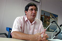 Carlos Aparecido  Zamai, autor da tese  de doutorado: avaliando os impactos do programa(Foto: Antoninho Perri)