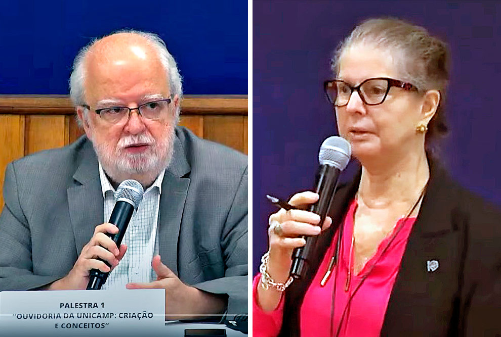 Ex-reitor da Unicamp, José Tadeu Jorge, e a reitora em exercício, Maria Luiza Moretti: importância do órgão para a Universidade