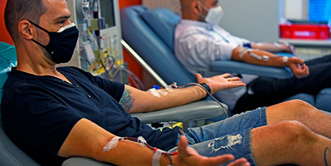 El servicio de recogida destaca que hay más urgencia en donar sangre tipos A y O positivo, que tienen un mayor flujo de salida
